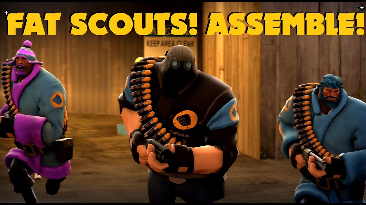 [TF2/SFM] Fat Scouts! Assemble! (w/ Plums and SourcePan)