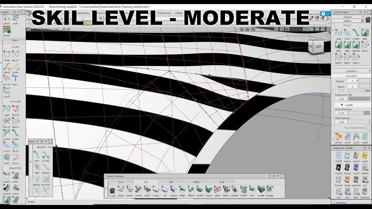 FREE ALIAS Day 2 - Part 3: Blocking in Main Surfaces