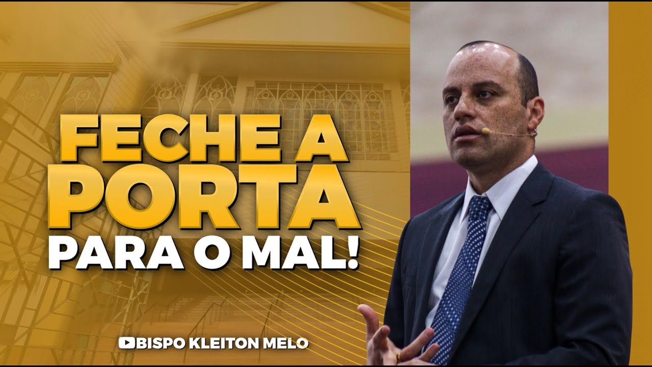 FECHE A PORTA PARA O MAL‼️