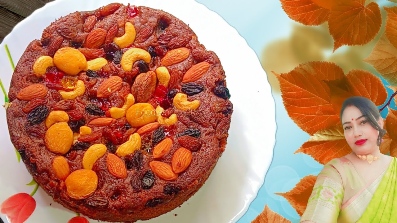 কম খরচে রিচ ফ্রুট প্লাম কেক l Plum Fruit Cake Recipe Bangla l Christmas Cake Recipe Without Oven
