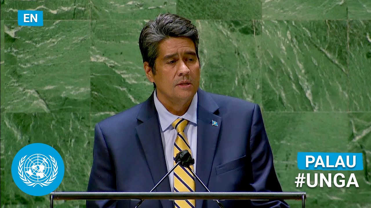 🇵🇼 Palau - President Addresses United Nations General Debate, 76th Session (English) | #UNGA