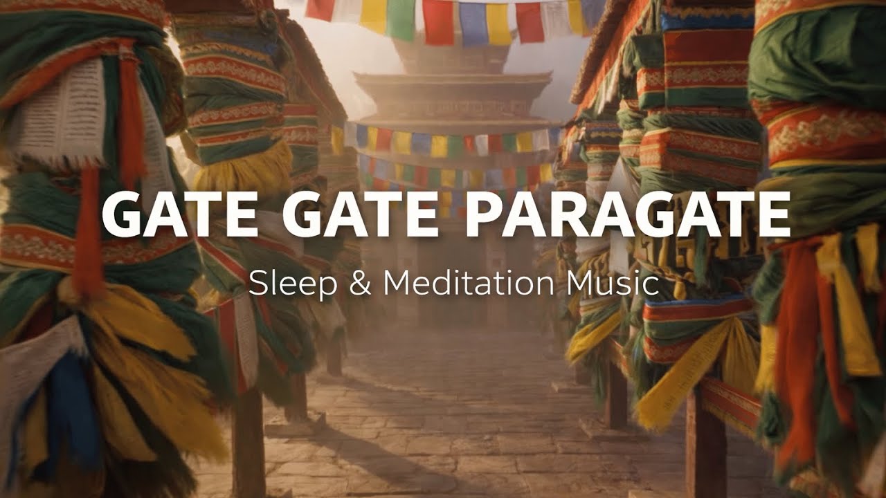 Gate Gate Paragate Mantra Meditation Music for Sleep, Healing & Inner Peace|15 min Version 