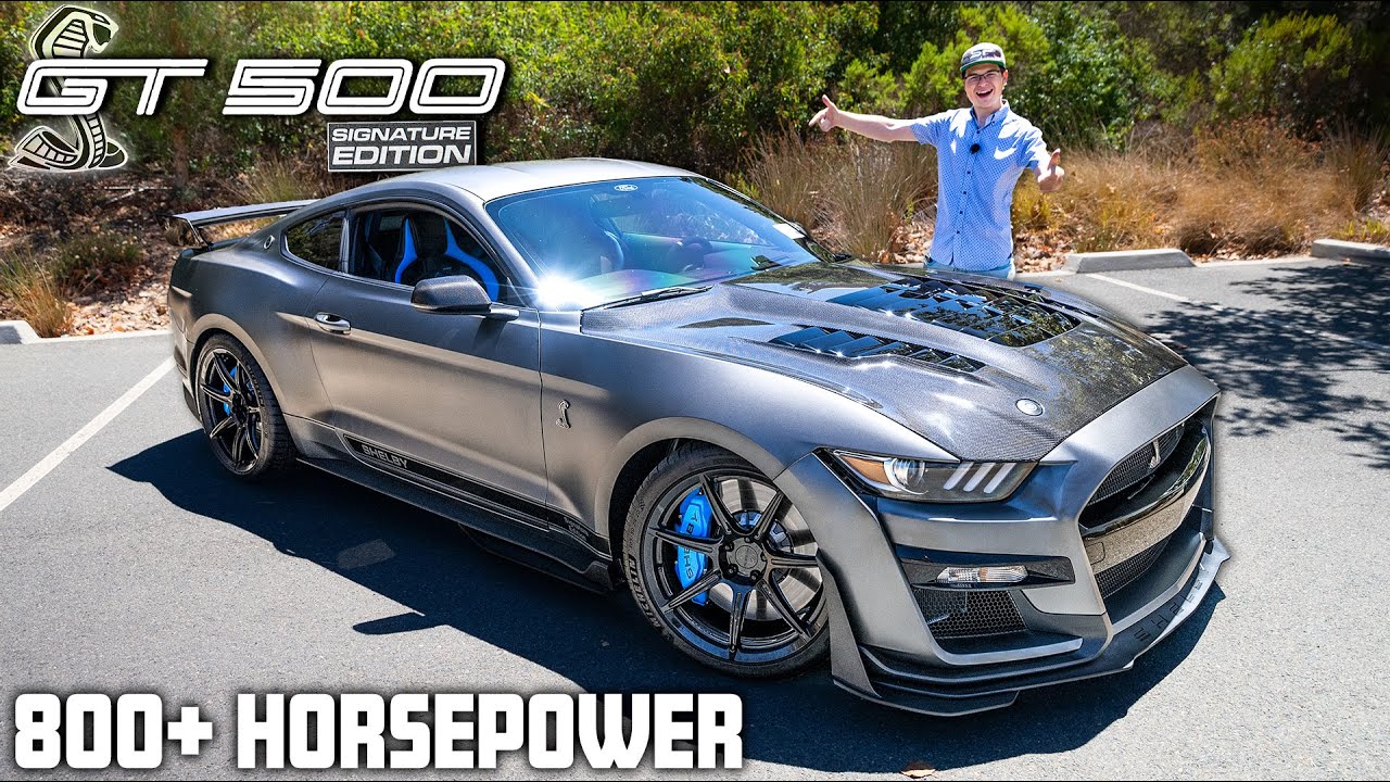 Абсолютно новый 800-сильный Shelby GT500 Signature Edition: первый тест-драйв и обзор от первого ...