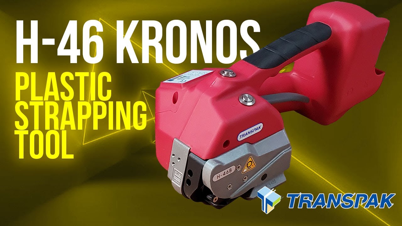 Transpak H-46 Kronos Battery Powered Strapping Tool | How To Use & Set up