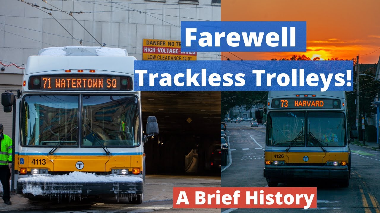 A Brief History of Bostons Trackless Trolleys | A Bittersweet Ending