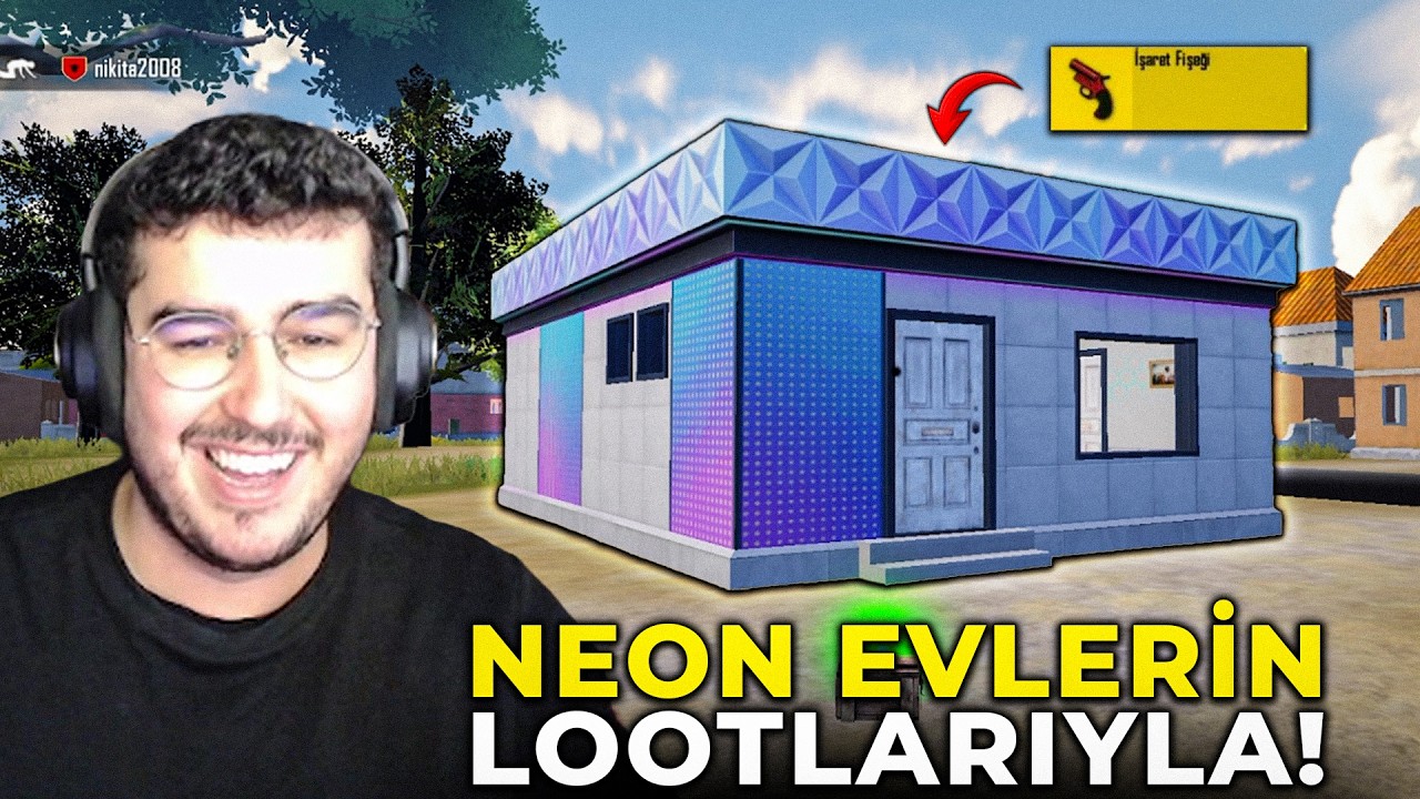 YENİ GELEN NEON EVLERİN LOOTLARIYLA WİN ALMAK? PUBG MOBILE