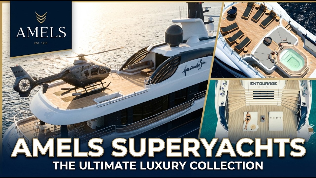 Amels 180 vs Amels 60: The Evolution of Superyacht Engineering