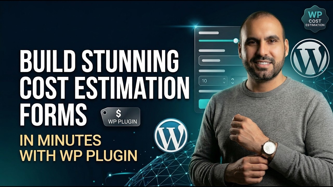 Build Stunning Cost Estimation Forms in Minutes! 🚀 | WP Cost Estimation & Payment Forms Builder