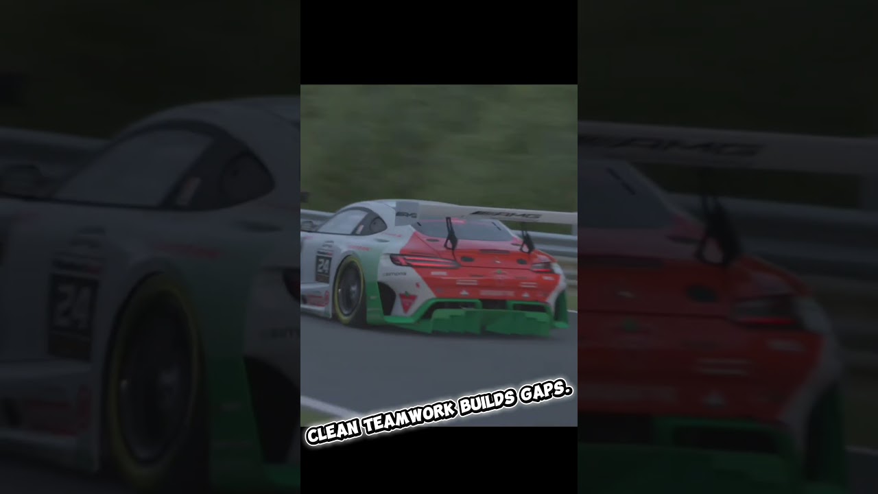 Teamwork Creates a 30s Gap | Clean Racing in GT7 | Manufacturers Cup | Nürburgring 24h | Mercedes