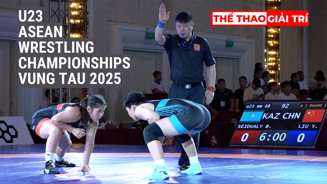 🤼 VẬT NỮ. Women's WRESTLING. U23 ASEAN Wrestling Championships, Vung Tau 2025 #wrestlevungtau #vatnu