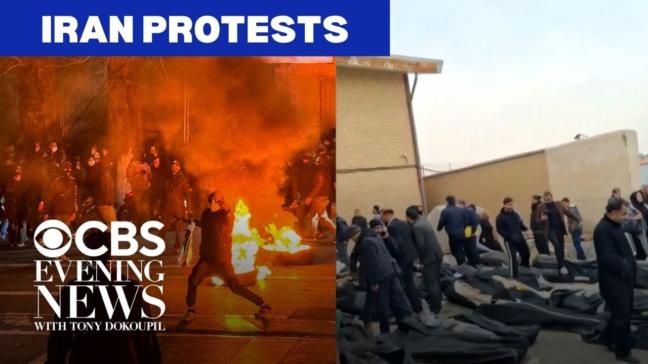 Following the Iran protests as deadly crackdown escalates and U.S. pressure builds