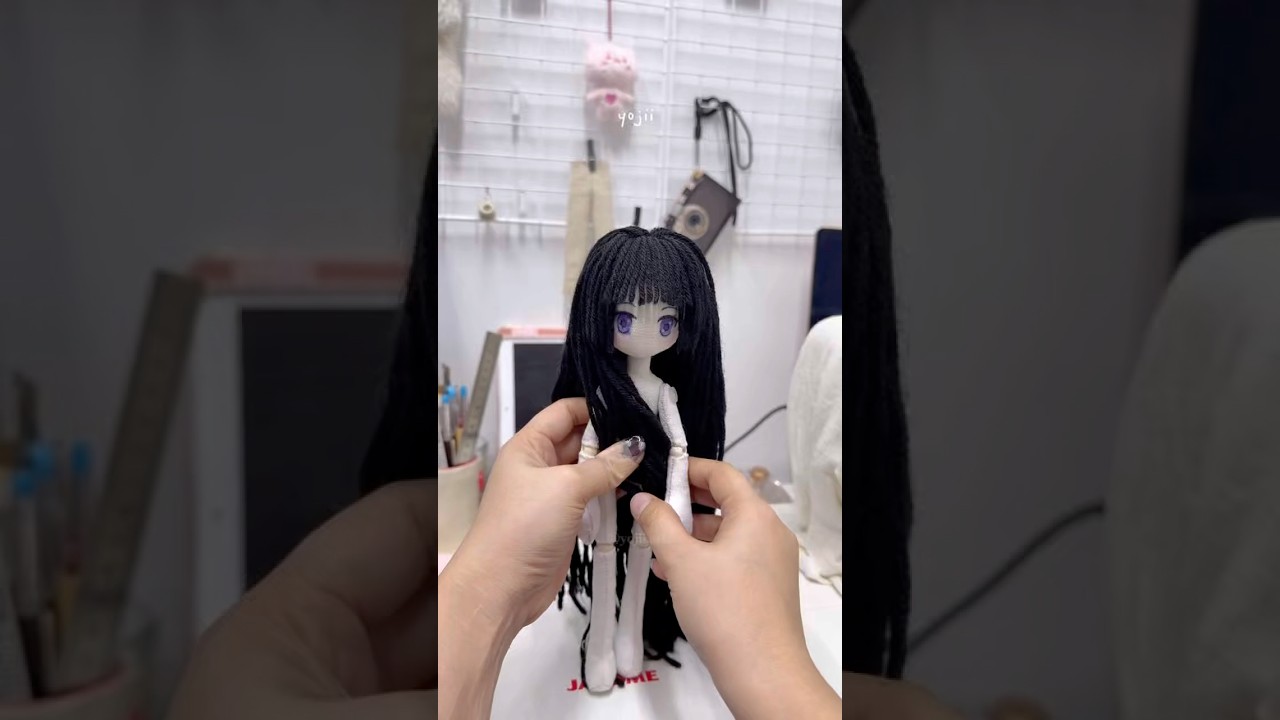 Sewing doll clothes #doll #bjd #ooakdollartist #animeart #diycrafts