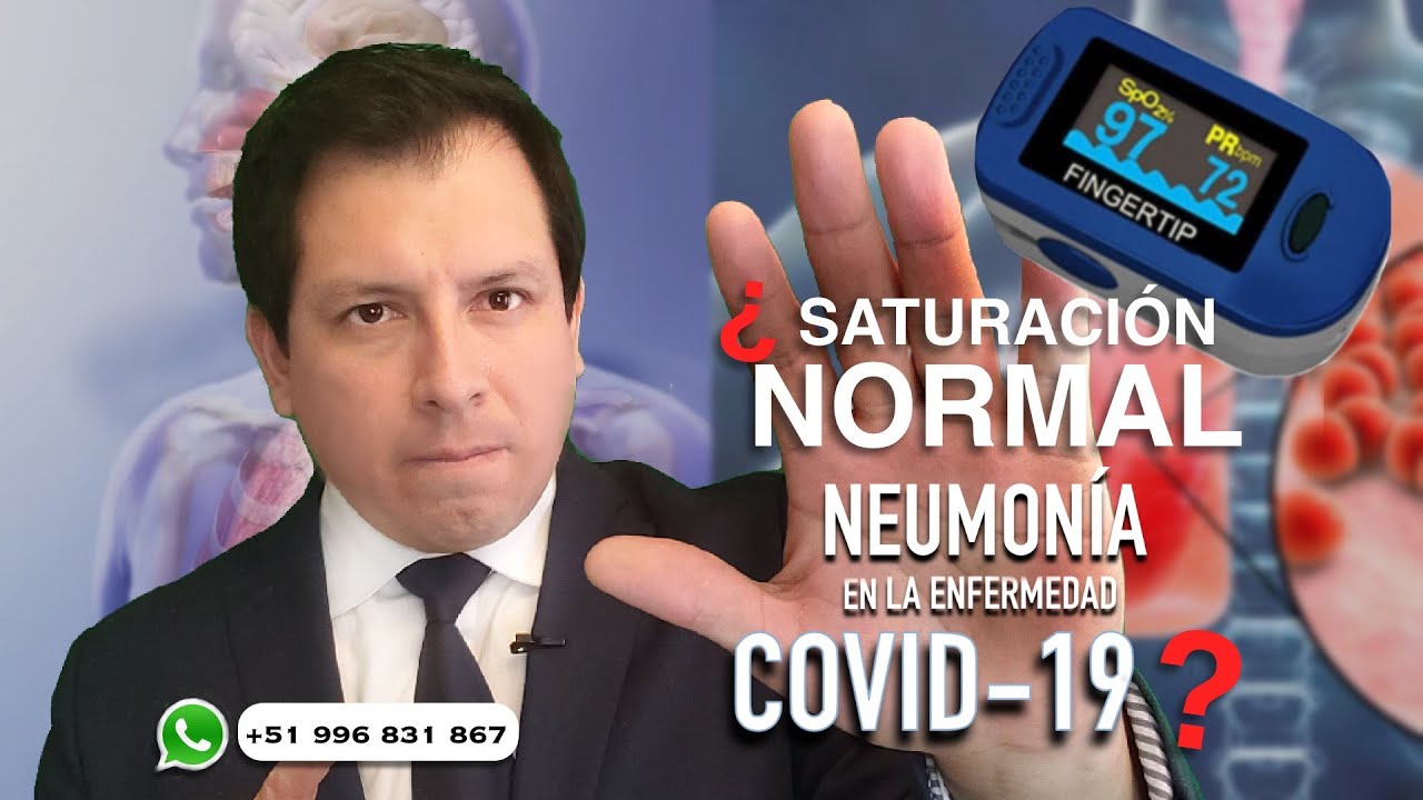 ¿NEUMONÍA Y SATURACIÓN DE OXÍGENO NORMAL? LO QUE TODOS DEBEMOS SABER ‼️