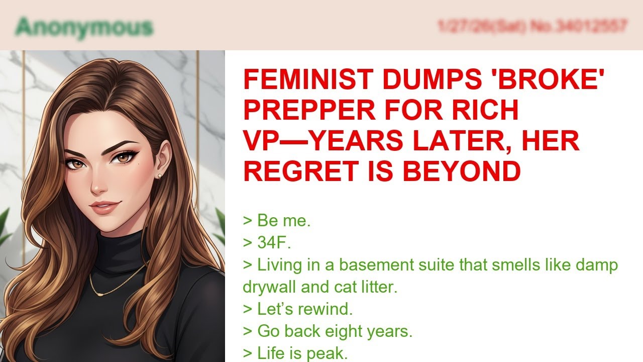 Feminist Dumps 'Broke' Prepper For Rich VP—Years Later, Her Regret Is Beyond Words!