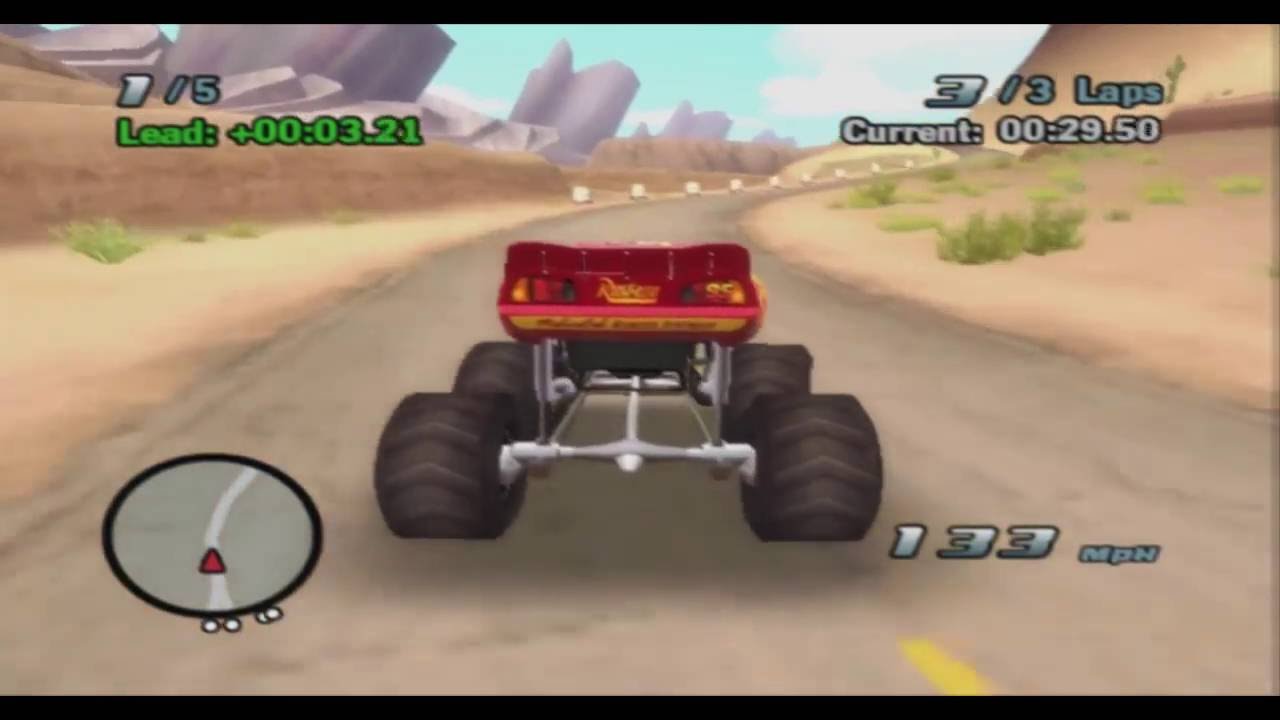Cars Ps2 Gameplay