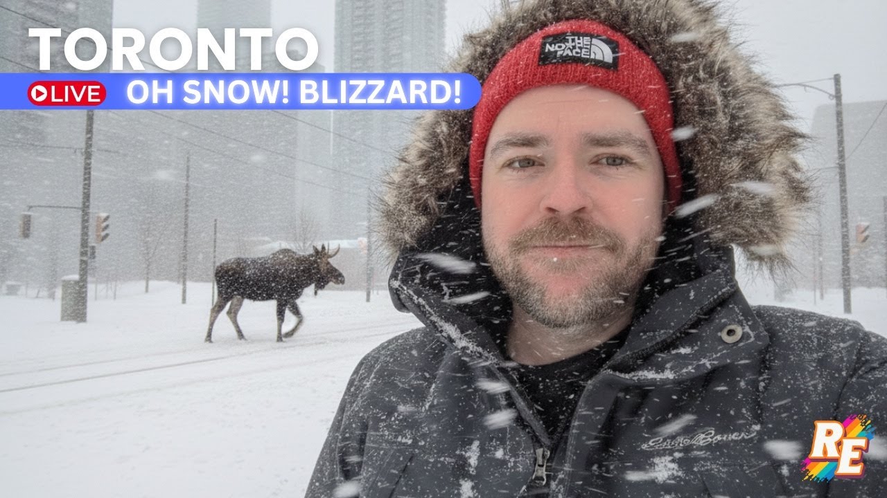 LIVE Toronto | BLIZZARD ❄️ 30cm of snow incoming!