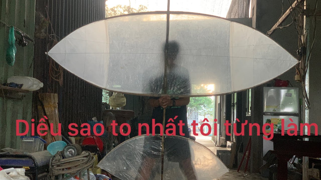 Diều sao to nhất việt nam 10 người thả mới được quá khủng