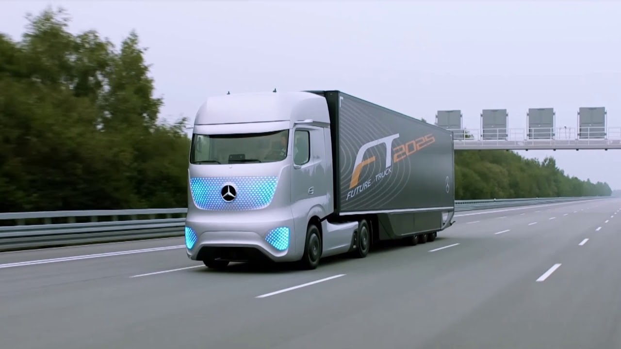 Camion a guida autonoma, Mercedes 2025