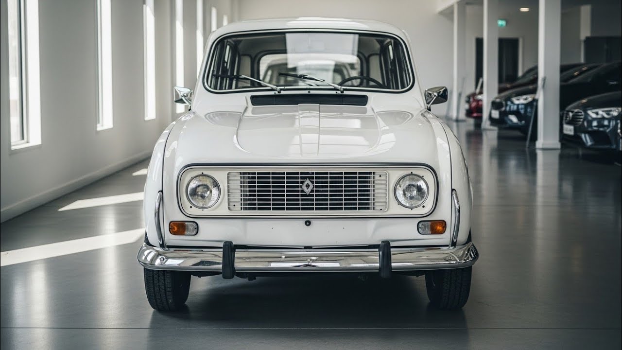 Renault 4 : Le secret oublié d’une légende française 🚗!!