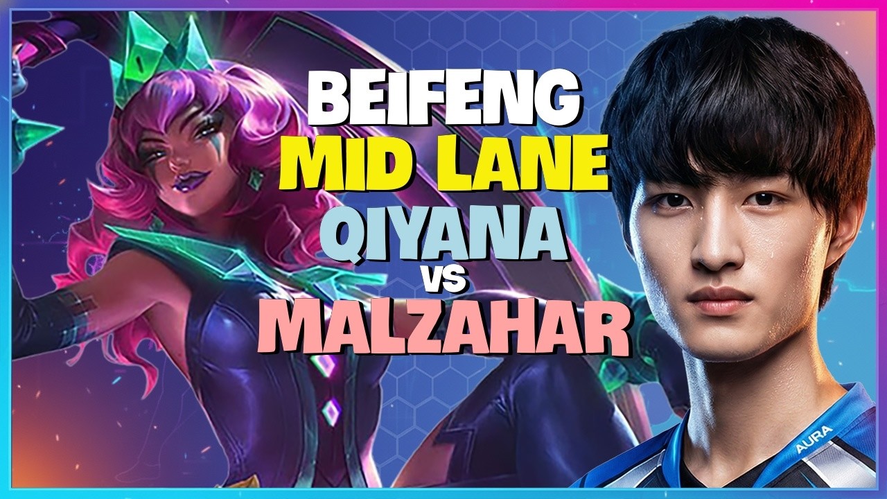 BeiFeng Qiyana : This Dude is CRUSHING the Super Server with INSANE Mechanics