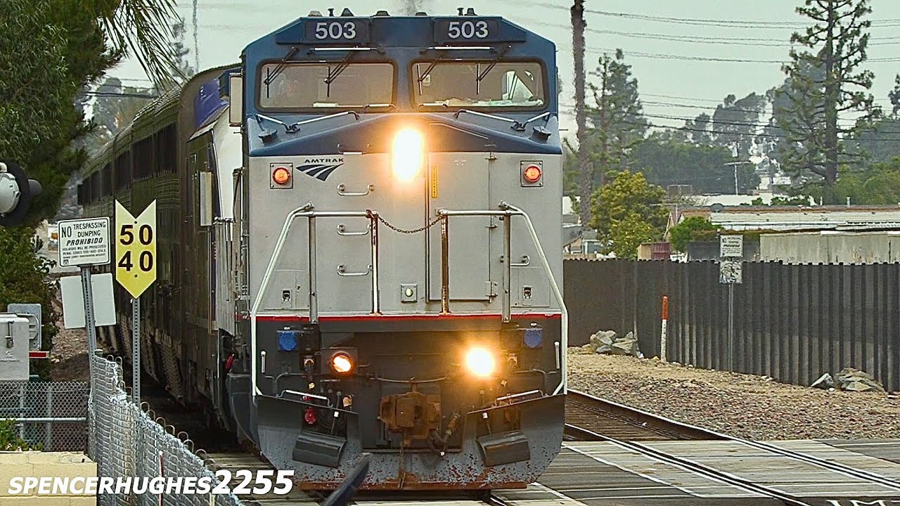 Amtrak 503! + Trains in Southern California! (Spring 2024)