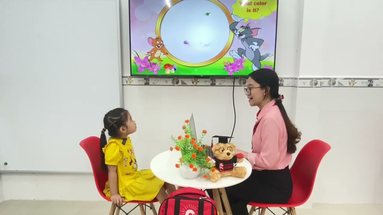 Tường Vy test Anh Văn Khóa 3