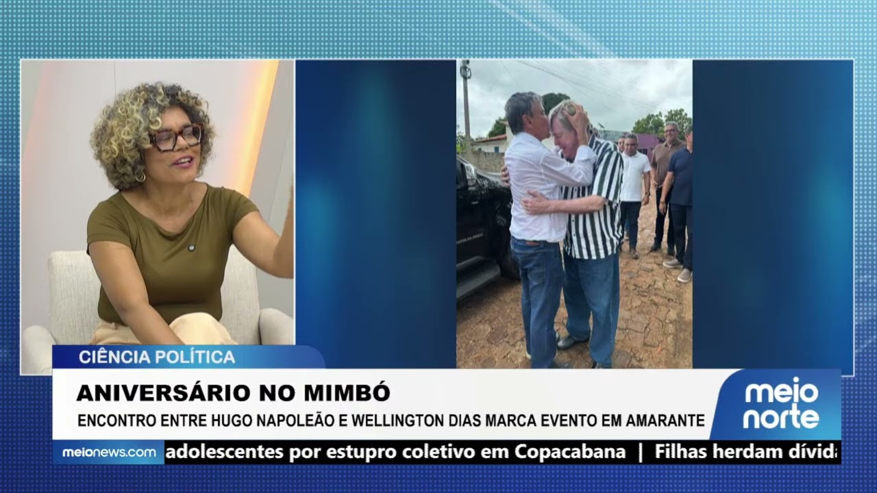 Encontro entre Hugo Napoleão e Wellington Dias marca evento em Amarante | Ciência Política