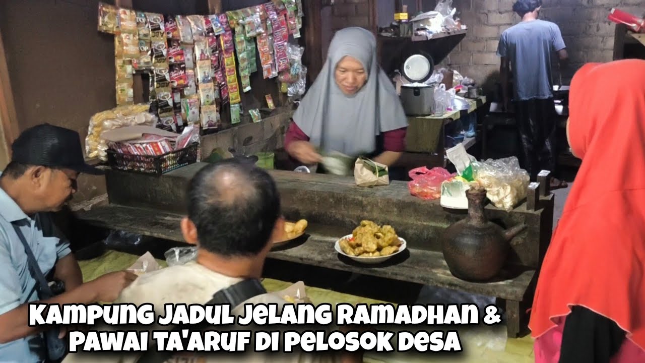 Bikin Kangen Kampung Halaman Warung Ndeso Sego Pecel 2 Ribu Rupiah & Gorengan 500 an Di Blora
