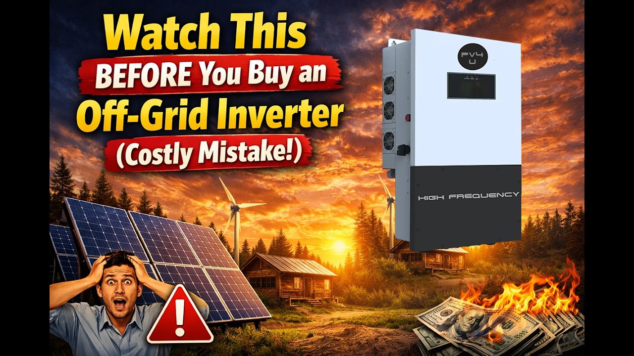 Watch This BEFORE You Buy an Off Grid Inverter Costly Mistake!