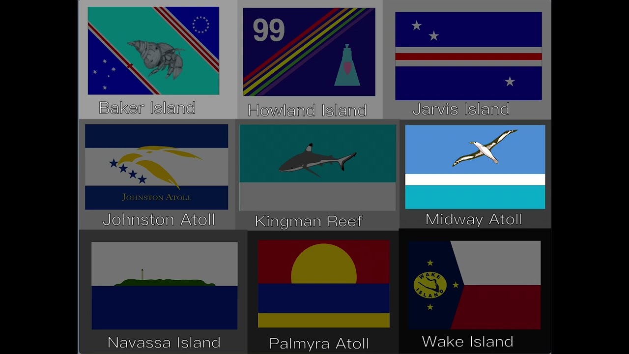 Flag Band: us minor outlying islands (my take)