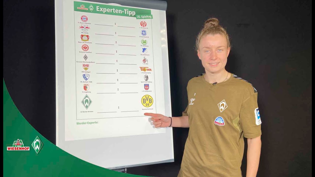 WIESENHOF: Werder-Expertentipp 25. Spieltag 23/24