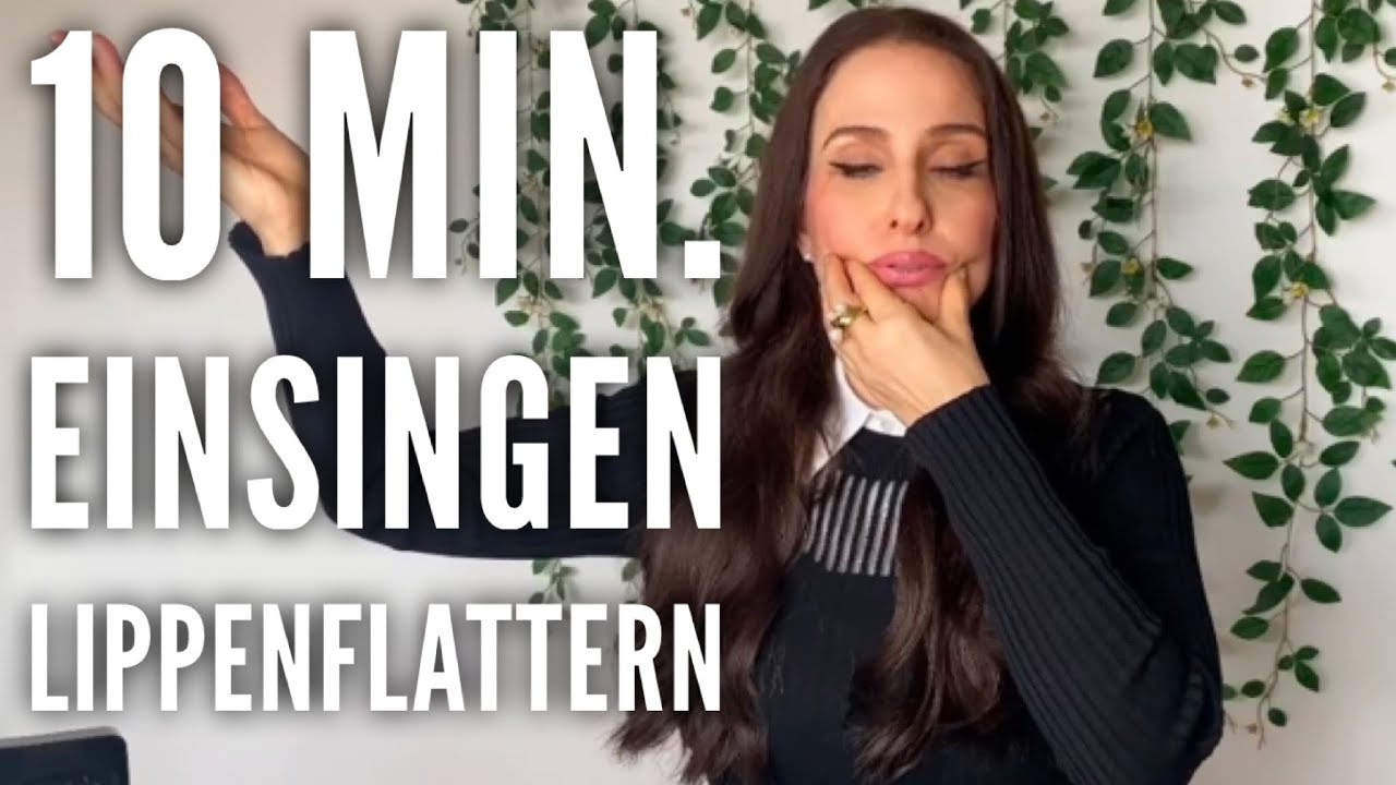 Effektives Einsingen f&uuml;r eine bessere Stimme mit der Gesangs&uuml;bung LIPPENFLATTERN