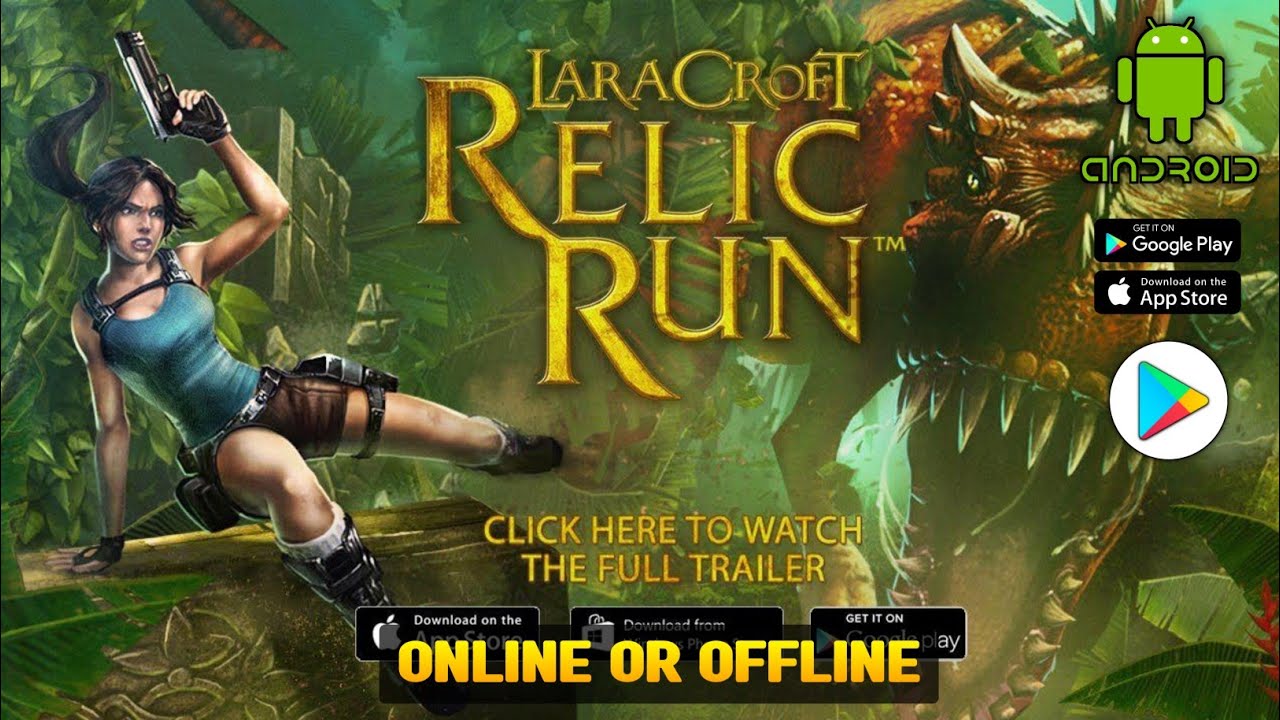Tomb Raider Lara Croft Relic Run | Online Or Offline - Android/IOS
