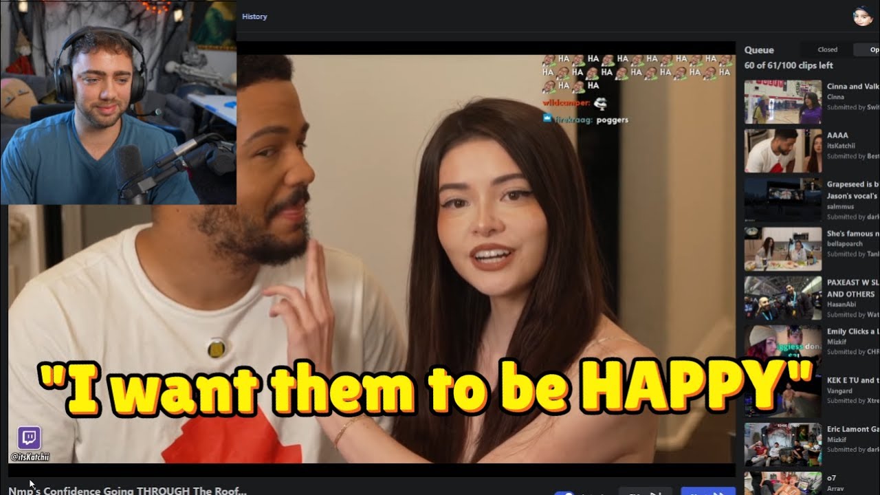 Mizkif impressed by NICK getting 'Beard Makeover' from Katchi...
