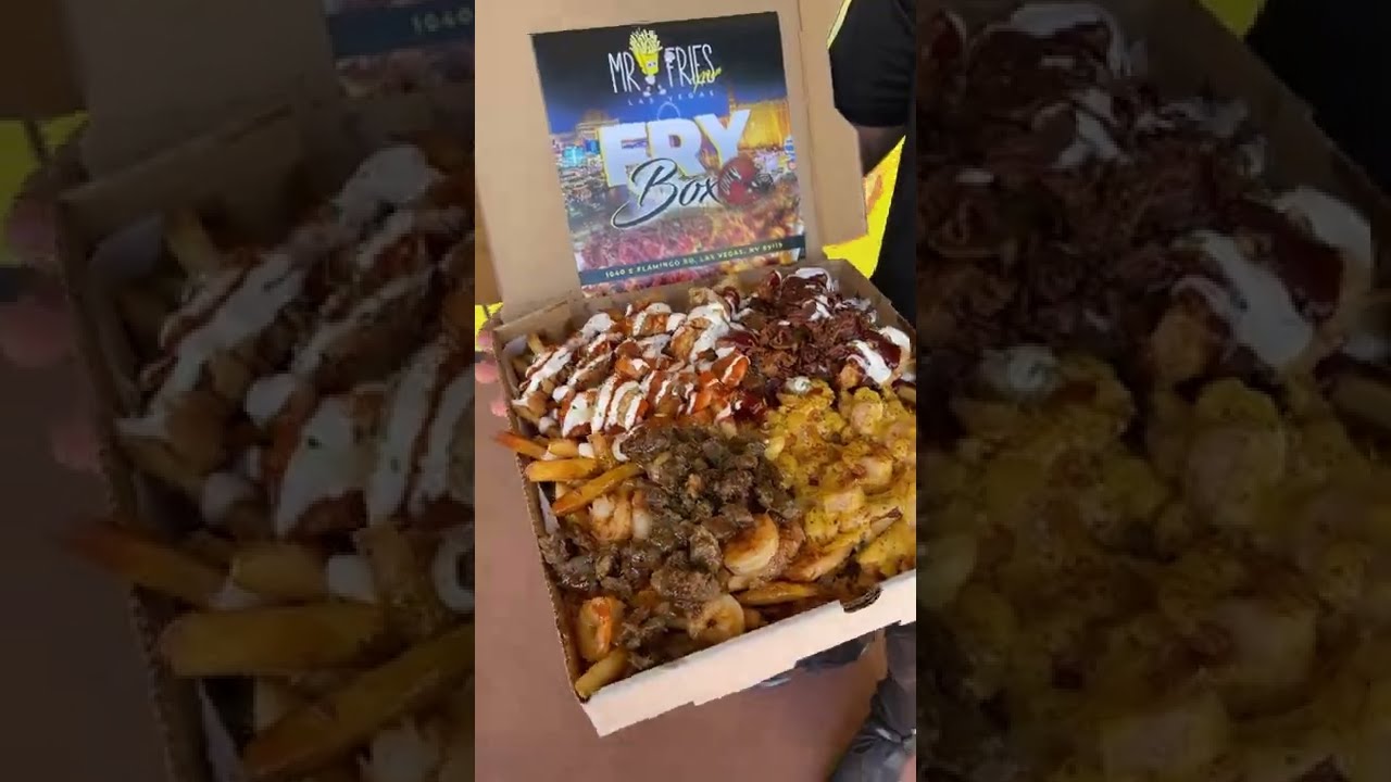 ЕДА ОТ Mr Fries Man! 8 фунтов еды за 5 минут?
