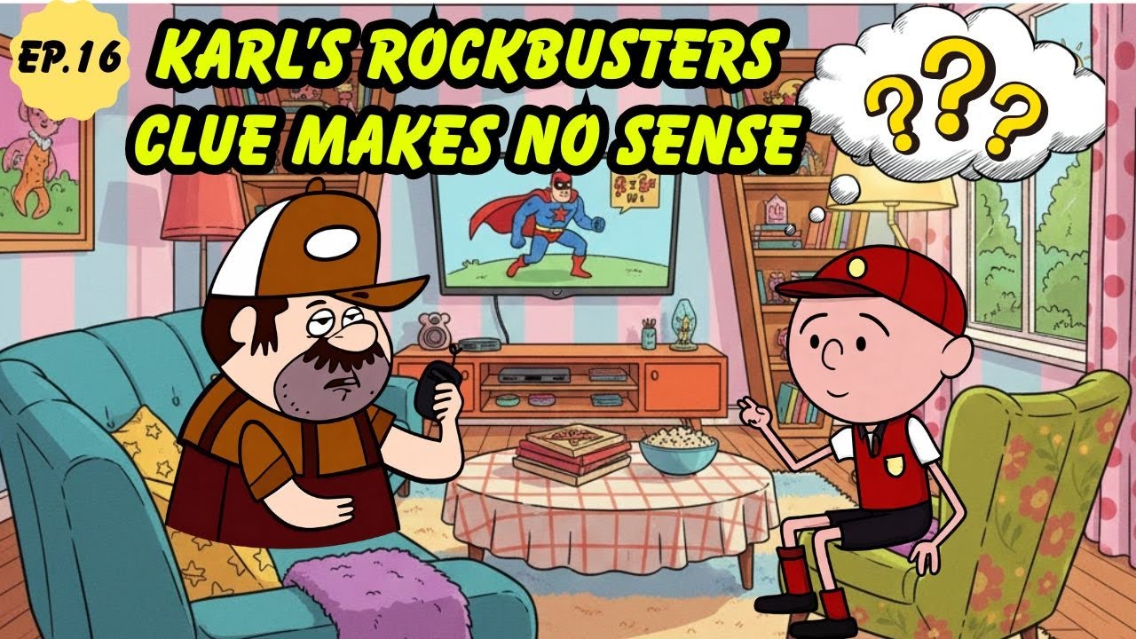 Karl Thinks This Rockbusters Clue Makes Sense (It Doesn’t) | Ricky Gervais XFM