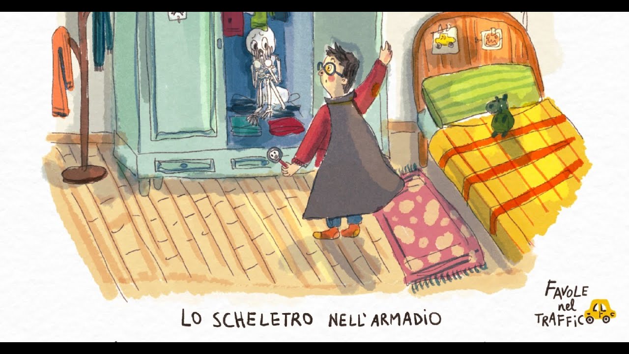 Lo scheletro nell'armadio I Favole di Halloween per bambini I Audiostorie I Favole nel traffico