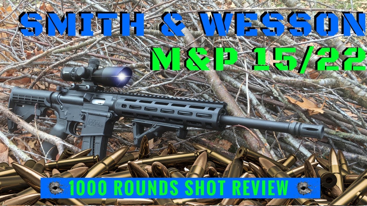 Smith & Wesson M&P 15/22 1000 Round Shooting Review ► Best 22 Rifle?