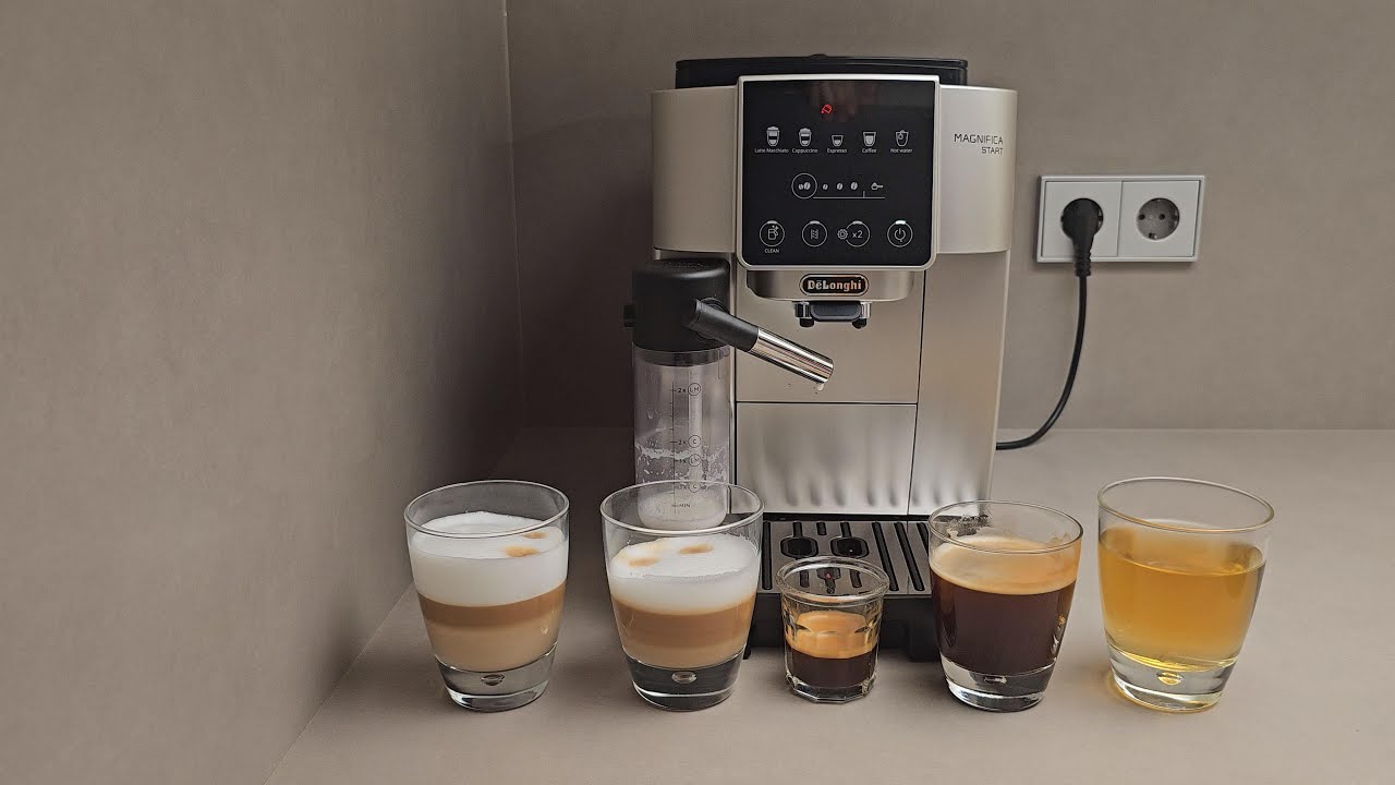 DELONGHI MAGNIFICA START ☕ Todas las bebidas y recetas que puede preparar 🤓