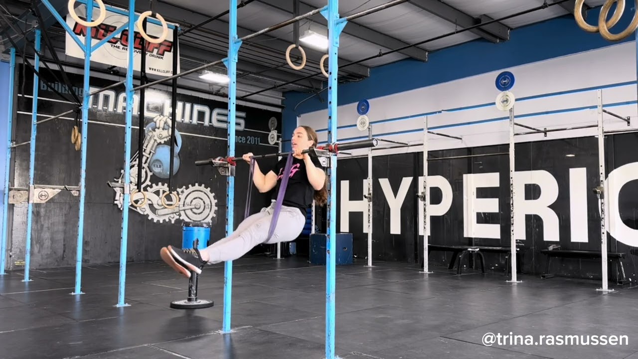 Low Bar Banded Bar Muscle Up Tutorial