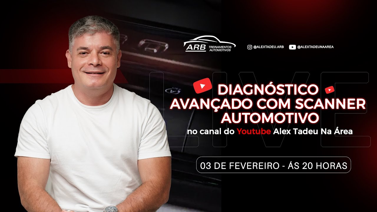 🔴 AO VIVO: LIVE – DIAGNÓSTICO AVANÇADO COM SCANNER AUTOMOTIVO 💥🔍🚗  - 03/02/26