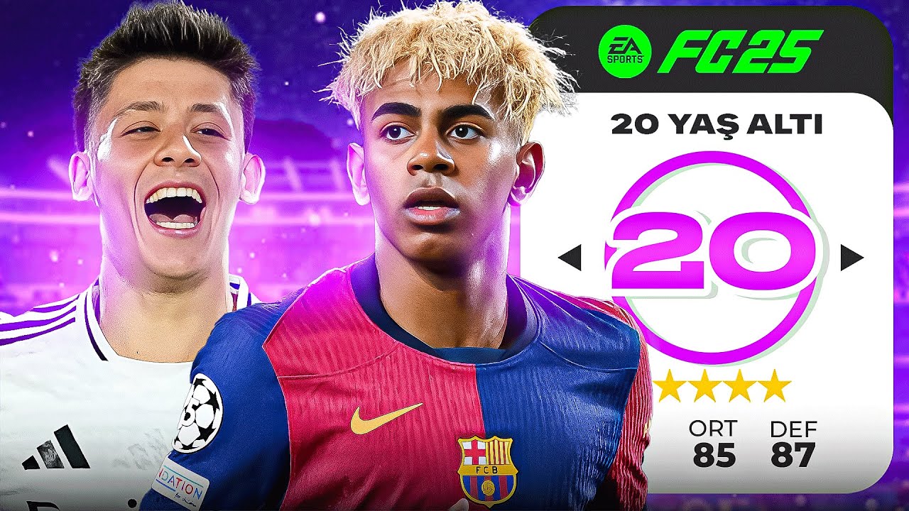 20 YAŞ ALTI EN İYİ FUTBOLCULAR AYNI TAKIMDA!