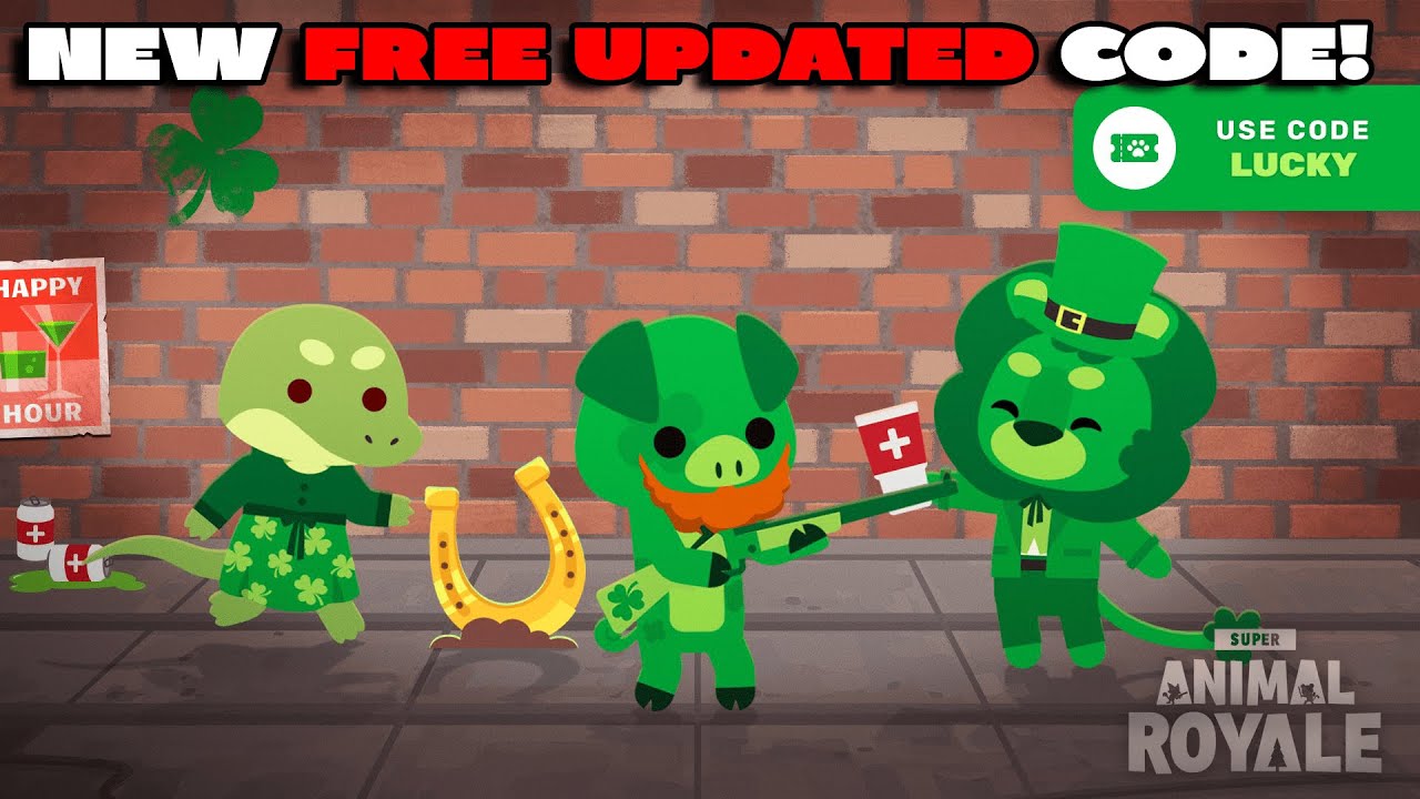 INSANE NEW UPDATED FREE CODE IN SUPER ANIMAL ROYALE!