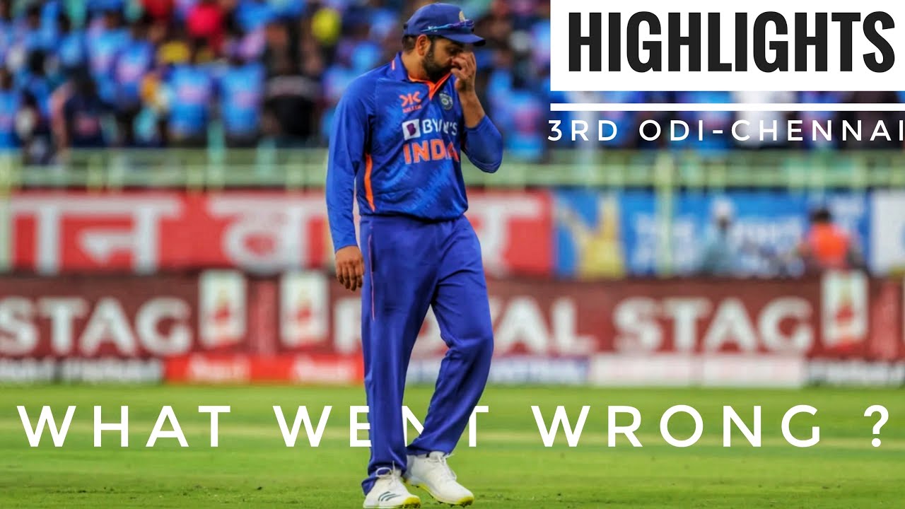 IND v AUS | CHENNAI | 3rd ODI | HIGHLIGHTS | AUSSIES CLINCH SERIES 2-1 | ENDS INDIA'S WINNING STREAK