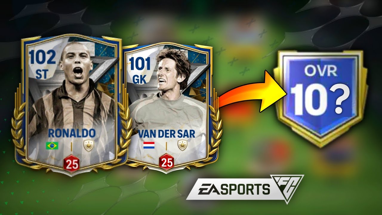 Upgrading My FC Mobile Team with FREE RONALDO & VAN DER SAR!!