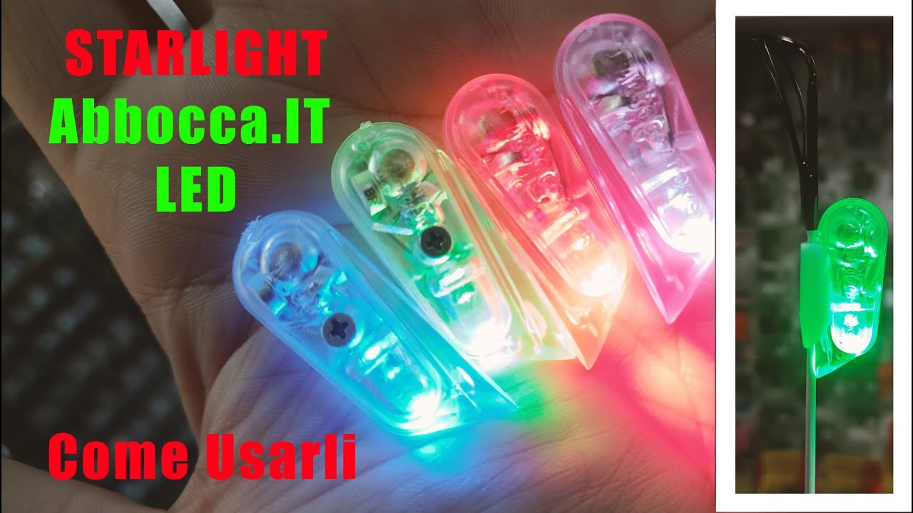 Starlight a LED Abbocca.IT a sensibilità variabile - Caratteristiche tecniche e metodo di utilizzo!!