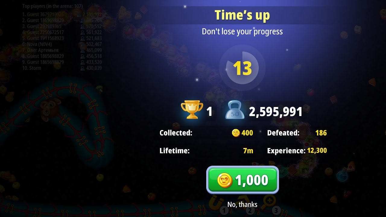wormmate.io game play