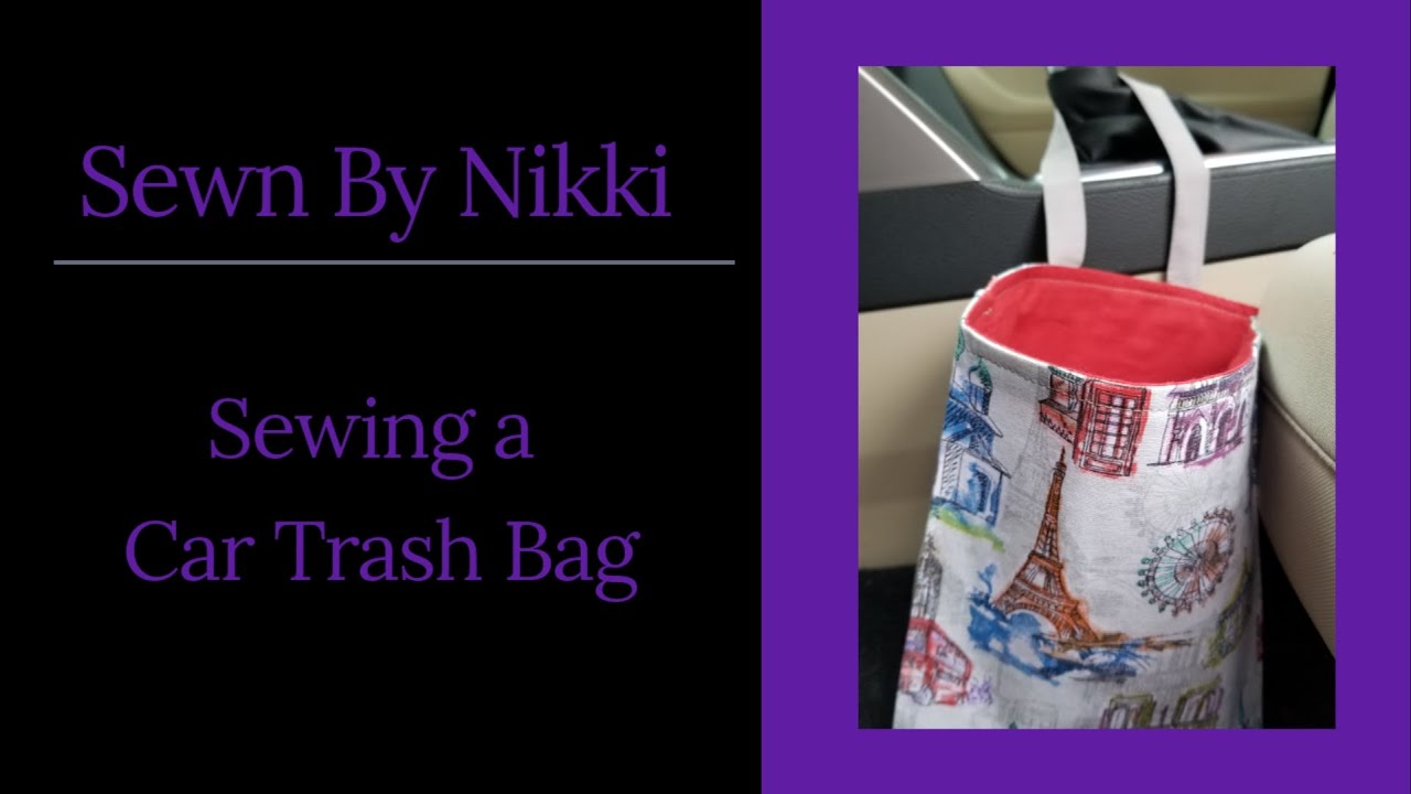 Sew a Car Trash Bag
