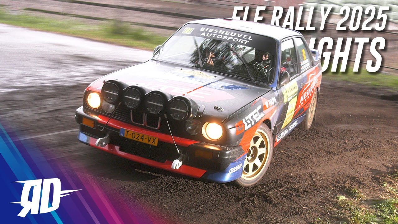 ELE Rally 2025 | Very Slippery/Mistakes | Highlights | RDRally