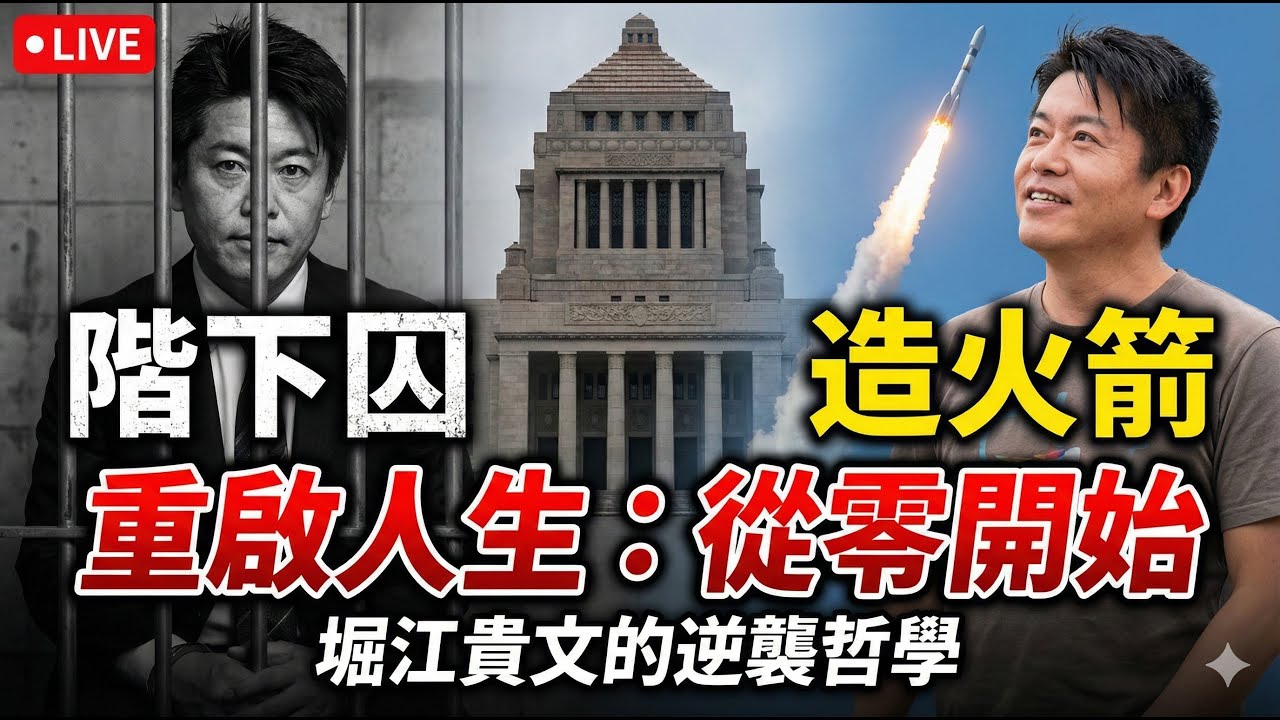從階下囚到造火箭：被國家「處決」後的男人，如何重啟人生？解析堀江貴文《從零開始》 (Takafumi Horie) #takafumihorie #japan